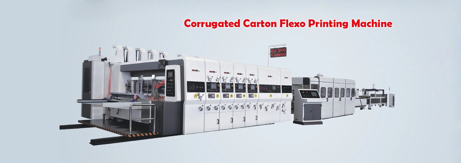 Mesin Cetak Flexo Karton Bergelombang