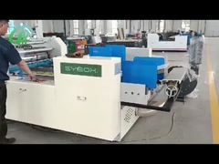 Mesin Laminating Flute Film Pre-Coating Otomatis 1320 Jenis pengiriman kertas