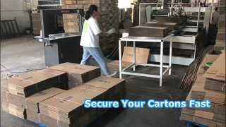 Mesin Strapping PP Twine Packing Untuk Showcase Kotak Karton