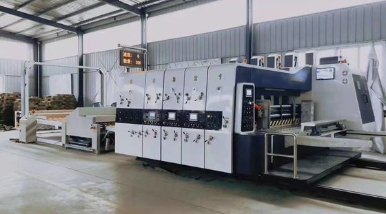 kualitas  High Quality Flexo Folder Gluer Casemaker For Carton Packaging pabrik