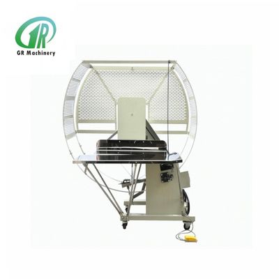 kualitas  PE Belt Tying Bundling Automatic Carton Packing Machine For Box Stripping pabrik