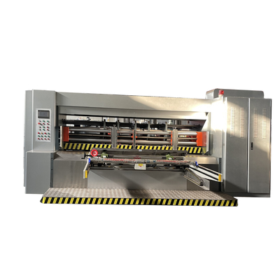 kualitas  High Speed Rotary Slotting Machine For Corrugated Cardboard Carton pabrik