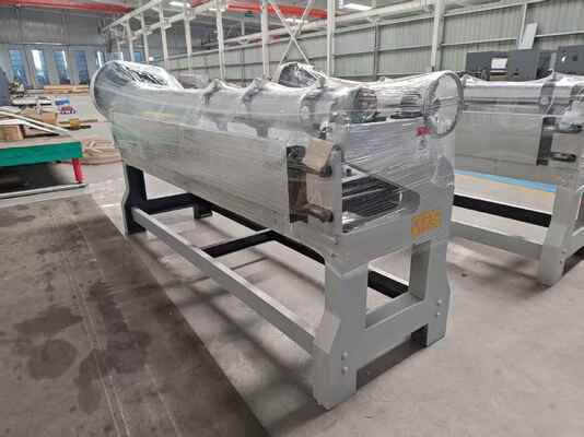 Kualitas  High Speed Corrugated Rotary Slotter Machine with 40 Pieces/min, Corner-cutting Size 0-60x350, and 3.2x1.3x1.6m Dimension pabrik