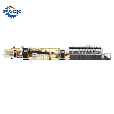 kualitas  FFG Flexo Automatic Cardboard Box Making Machine For Corrugated Box Making pabrik