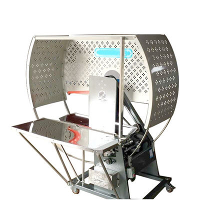 Kualitas  Durable 1200mm Semi-Automatic Mechanical Control Carton Box Strapping Machine for Stable Carton Strapping pabrik