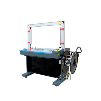 kualitas  Semi Auto Strapping Machine PE Twine Packing For Carton Box pabrik