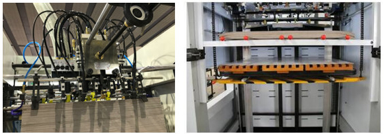 PP Sheet Creasing Corrugated Die Cutting Machine Lini Produksi Kertas Bergelombang
