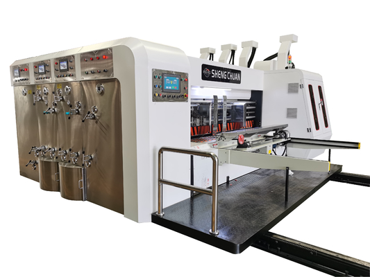 Hd Flexo Cardboard Box Mesin Pemotong Mati Mesin Flexographic