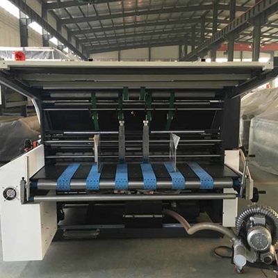 Mesin Laminating Seruling Semi Otomatis PLC Untuk Karton Bergelombang