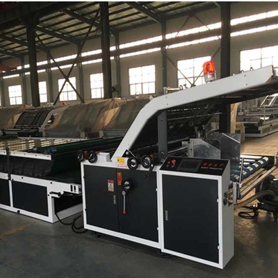 Mesin Laminating Seruling Semi Otomatis PLC Untuk Karton Bergelombang