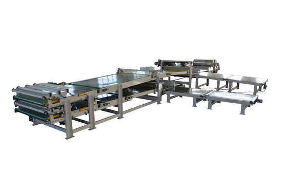 Semi Otomatis 2 Ply Sheet Corrugation Machine Gulungan Bergelombang Bekas