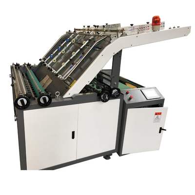 Mesin Laminating Seruling Kotak Bergelombang Semi Otomatis