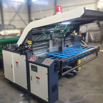Mesin Laminating Seruling Kotak Bergelombang Semi Otomatis