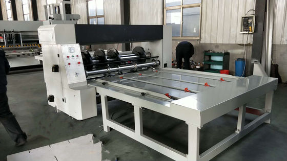 Mesin Slotter Rotary Bergelombang Semi Otomatis untuk Kekusutan Karton