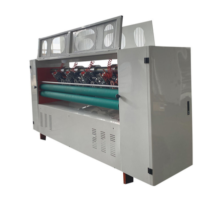 Mesin Karton Bergelombang Semi Otomatis Tipis Blade Slitter Scorer Machine Presisi Tinggi