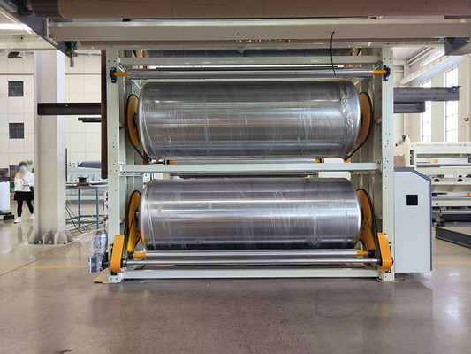 High Speed 3/5/7 Layer Corrugated Cardboard Line Produksi
