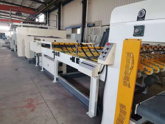 2 Ply Single Wall Corrugated Board Lini Produksi Otomatis 440v