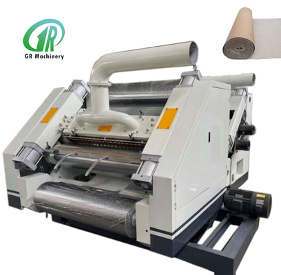 Adsorpsi Vakum Fingerless Single Facer Corrugated Machine Didorong Listrik