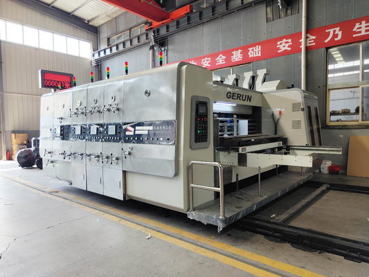SC1630 3000mm Lebar Karton Bergelombang Mesin Cetak Flexo Kecepatan Tinggi