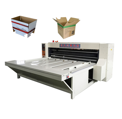 2400 Model Mesin Pemotong Mati Rotary, Mesin Pemotong Papan Bergelombang Semi Otomatis