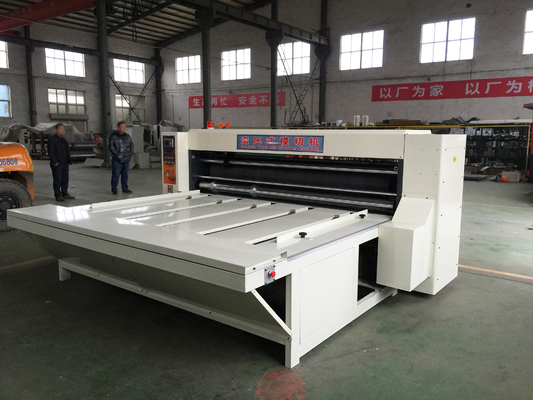 2400 Model Mesin Pemotong Mati Rotary, Mesin Pemotong Papan Bergelombang Semi Otomatis