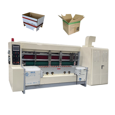 Pneumatic 1426 Rotary Die Cutting Machine Karton Bergelombang Otomatis Sepenuhnya