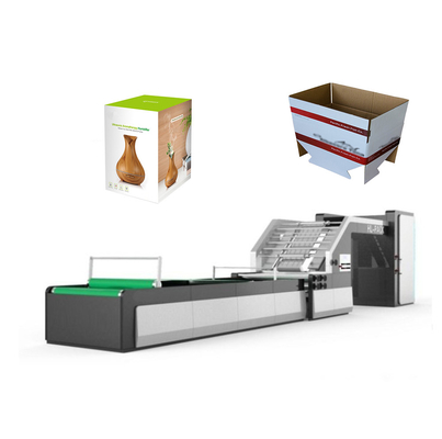 350mm Min Lembar Ukuran Kotak Mesin Laminator Flute Karton 6mm Ketebalan Max