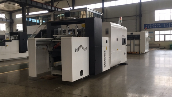0-80 Potongan / Min Auto Die Cutting Dan Mesin Kekusutan Dengan Lead Edge Feeder MY1500