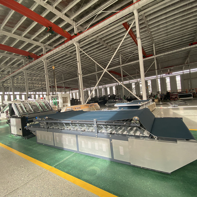 Mesin Perekat Lembaran Bergelombang 800mm 380V / 50Hz 20Kw