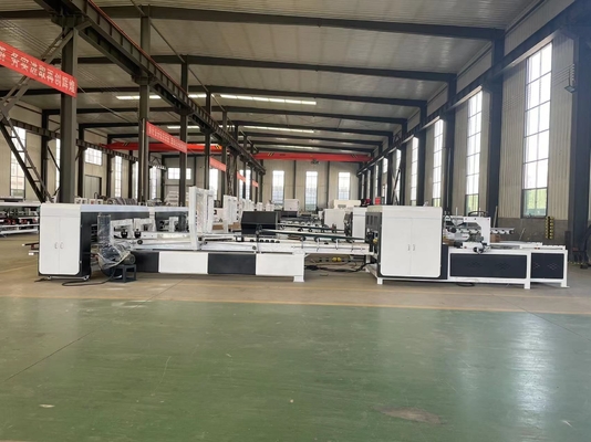 Mesin Gluer Folder Kotak Otomatis Bergelombang Untuk Kotak Karton