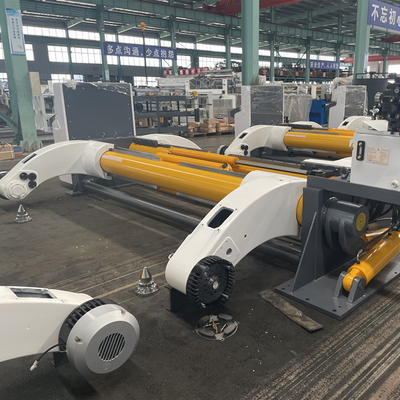Hydraulic Mill Roll Stand Untuk Lini Produksi Karton Bergelombang 1400mm