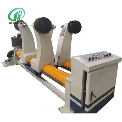 Hydraulic Mill Roll Stand Untuk Lini Produksi Karton Bergelombang 1400mm