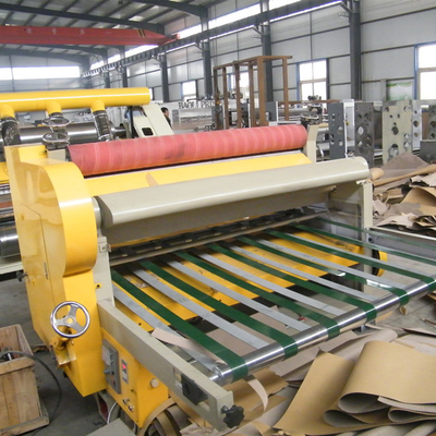 Pemotong Lembaran Mekanik Untuk Lini Produksi Karton Bergelombang Empat Pisau