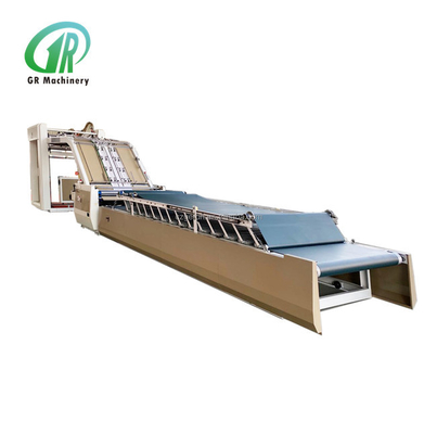 Mesin Laminating Seruling Karton Papan Bergelombang 1600mm Otomatis