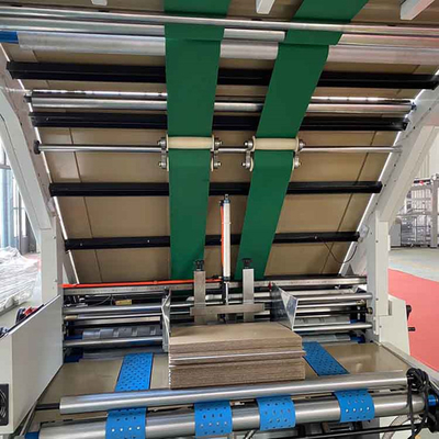 Mesin tempel lem Lembar Bergelombang 6mm Ketebalan Laminasi Maks