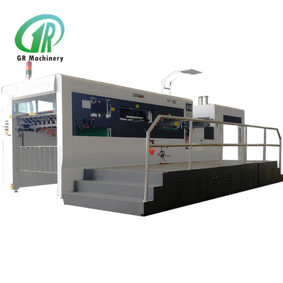 220V / 380V / 400V / 440V Mesin Pemotong Mati Karton Bergelombang Eksterior Putih