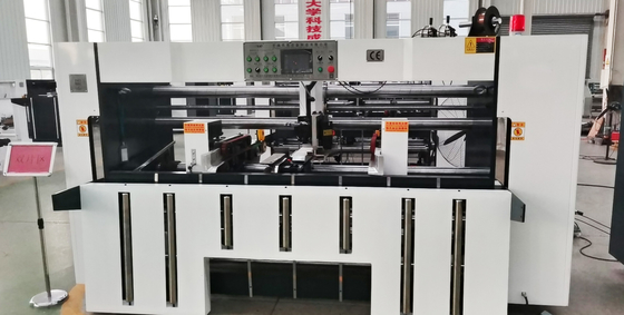 PLC Double Piece Mesin Jahit Kotak Semi Otomatis Untuk Kotak Karton