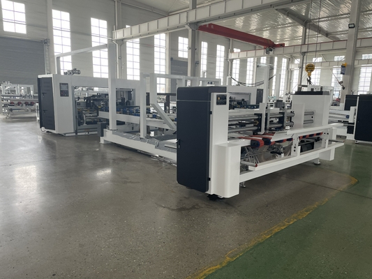 220V 50Hz Folder Gluer Stitcher Otomatis Dengan Ketebalan Jahitan 0,1-2mm