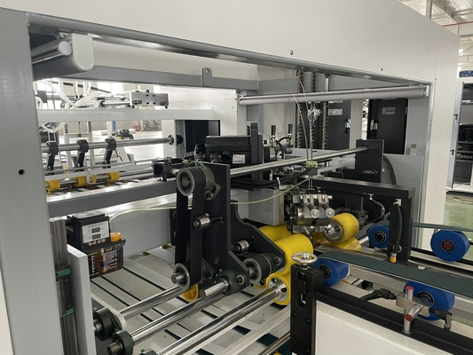 2500KG Folder Gluer Stitcher Otomatis Tebal 0,1-2mm