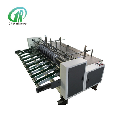 Papan Partisi Otomatis Corrugated Rotary Slotter Machine 1600 Model Alloy
