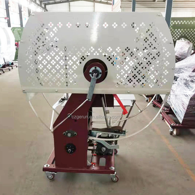 Manual Currogated Board Carton Box Strapping Machine 1500 Model Dapat Disesuaikan