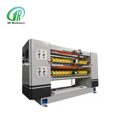 Double NC Cutter Helical Knives Lini Produksi Karton Bergelombang