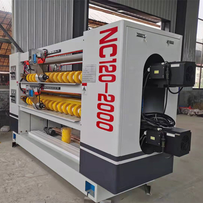 1800 Model Double NC Cutter Lini Produksi Karton Bergelombang