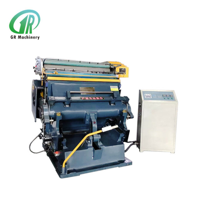 Hot Foil Stamping Mesin Pemotong Mati Karton Bergelombang 930 Model
