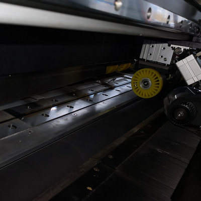 Mesin Slotter Putar Bergelombang Slotting Digital 2500mm Lebar 3400kg