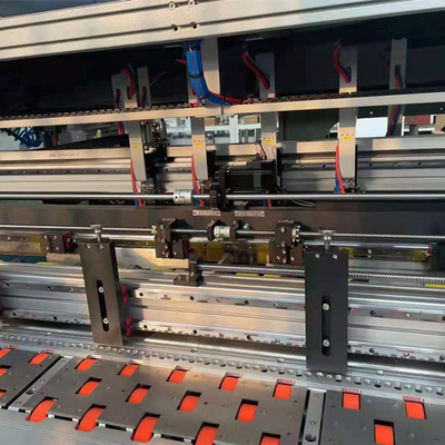 Mesin Slotter Putar Bergelombang Slotting Digital 2500mm Lebar 3400kg