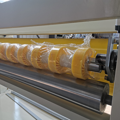 NC Cutter Helical Knives Lini Produksi Karton Bergelombang Lebar 2200mm