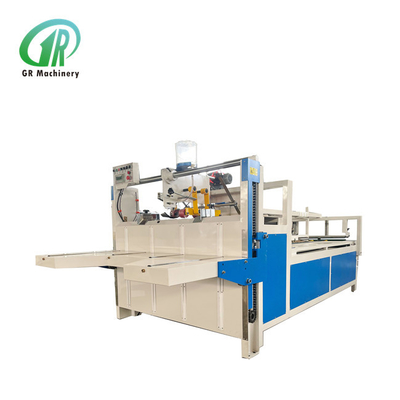 Mesin Gluer Folder Karton Bergelombang Semi Otomatis Platform Kerja Model 2800