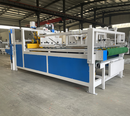 Mesin Gluer Folder Karton Bergelombang Semi Otomatis 2800mm 60m / mnt