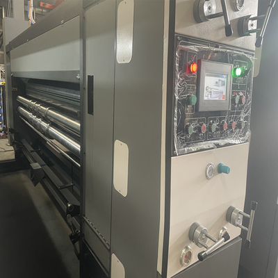 6 Warna Mesin Cetak Karton Flexo Bergelombang 150m / Min